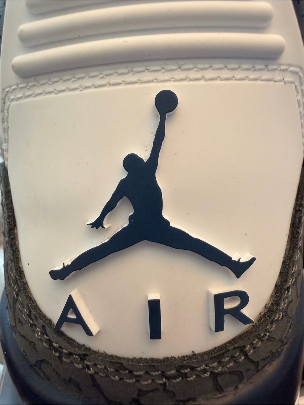 Air Jordan 3 Retro White/Midnight Navy – Men’s Size 9.5 - Picture 7 of 8